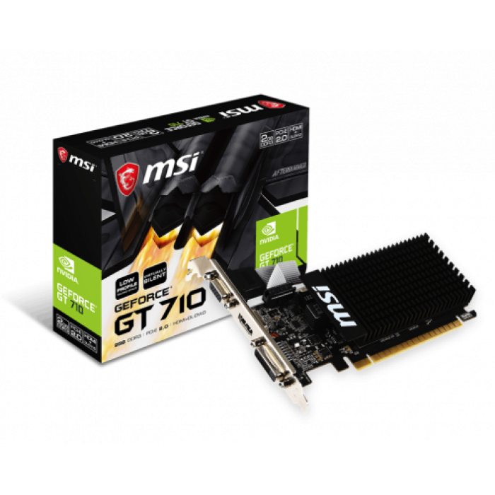MSI COMPONENTS GT 710 2GD3H LP VGA MSI GT 710 2GD3H LP