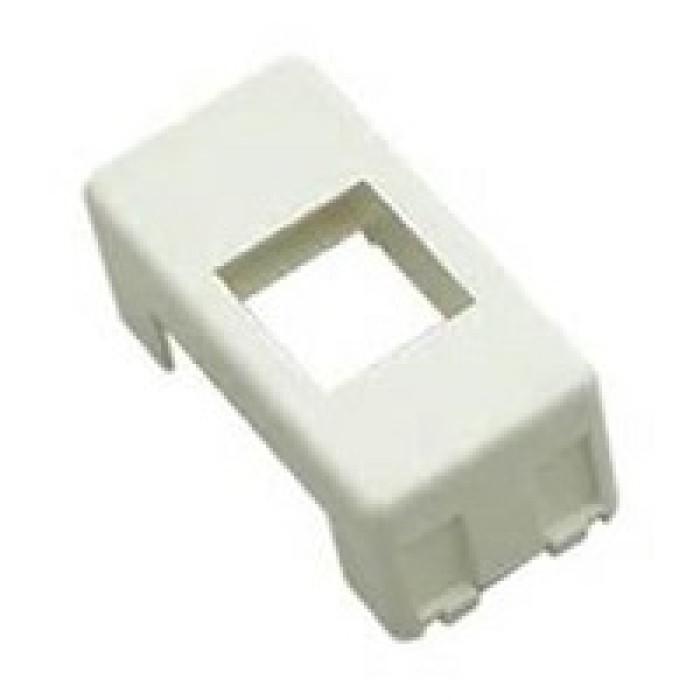 NESSOS ITALIA GW4801 ADATTATORE MINICOM PANDUIT GEWISS SYSTEM BIANCO