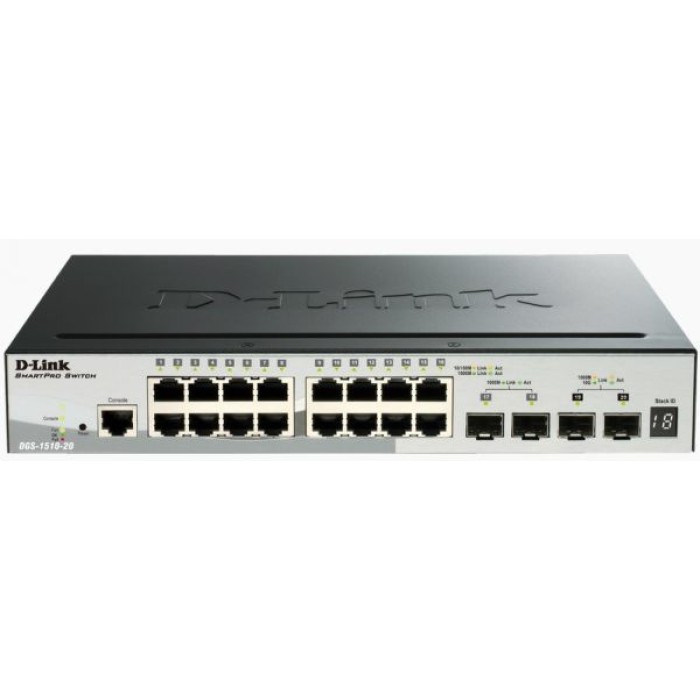 D-LINK DGS-1510-20 20-PORT 10 100 1000MBPS GIGABIT