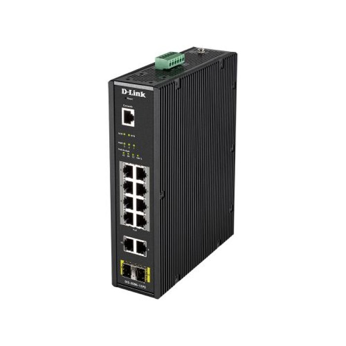 D-LINK DIS-200G-12PS 12 PORT L2  SMART MANAGED SWITCH 8 POE 240W