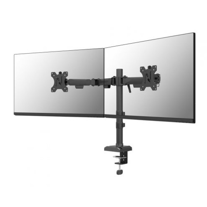 NEWSTAR DS60-600BL2 NEOMOUNTS NERO DOUBLE FLAT SCREEN DESK MOUNT