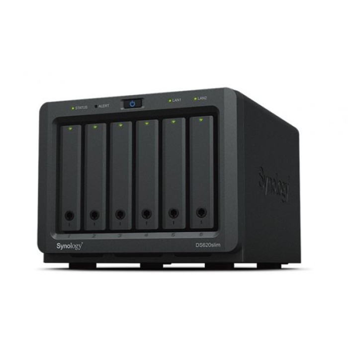 SYNOLOGY INC. DS620SLIM DS 6-BAY 2.5   CELERON J3355 DC 2.0GHZ 2GB DDR3L