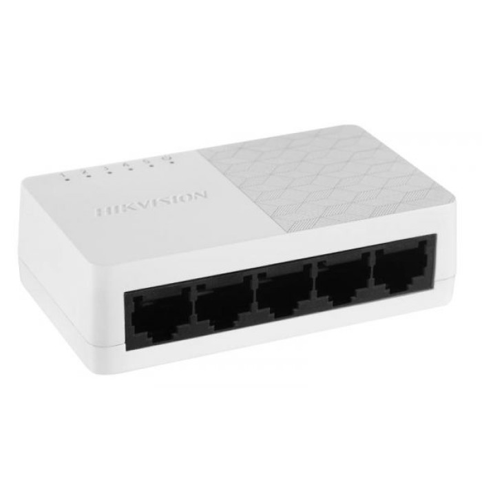 HIKVISION DS-3E0105D-O L2. Unmanaged. 5 10/100M RJ45 ports. desktop