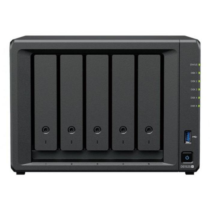 SYNOLOGY INC. DS1525NEO+ DS 5-BAY PLUS AMD RYZEN V1500B 2.2GHZ 4GB NO ECC