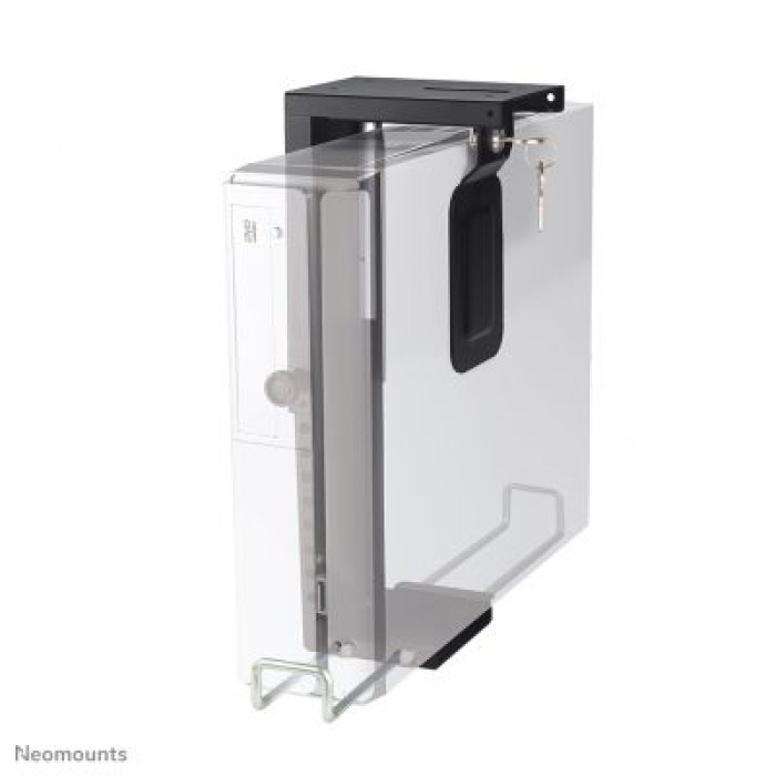 NEWSTAR CPU-D075BLACK/LK Neomounts CPU holder - lockable - max 10 kg