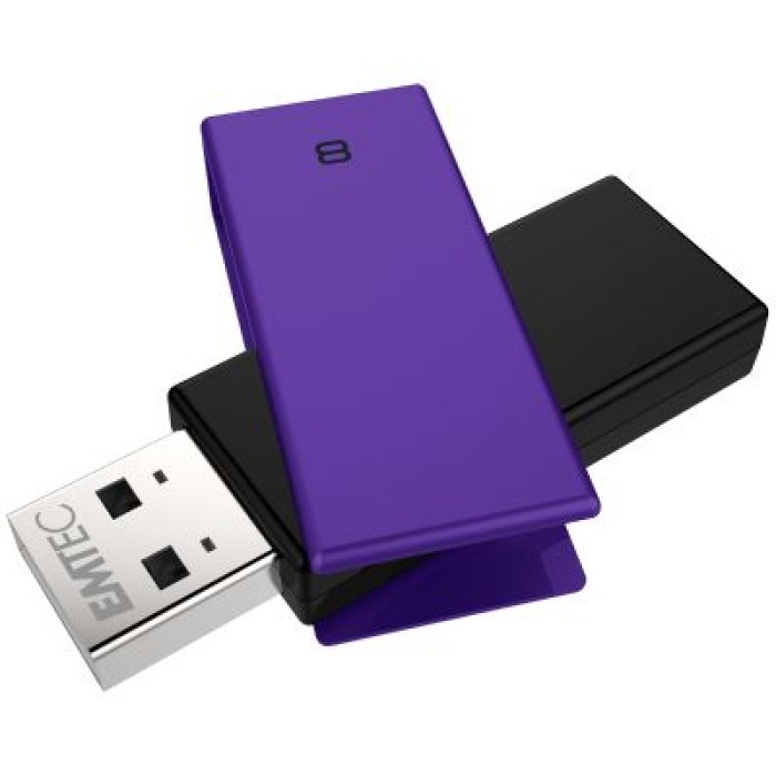 EMTEC ECMMD8GC350 EMTEC C350 USB 2.0 8GB SCRIVIBILE SUPERFICIE
