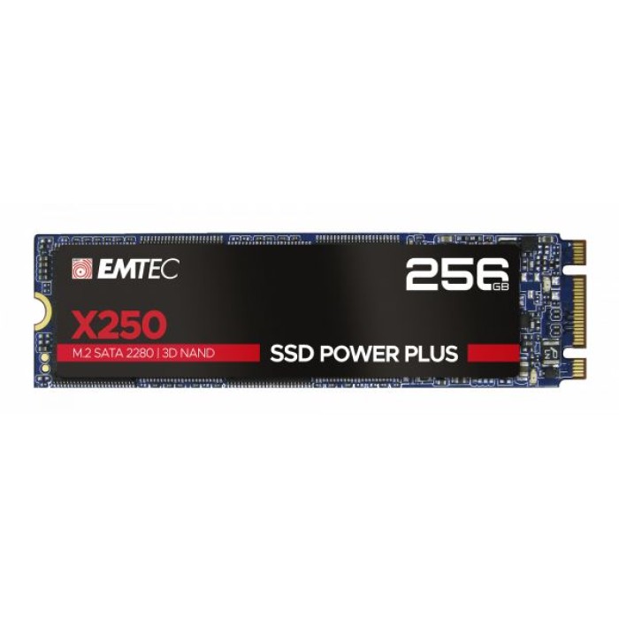 EMTEC ECSSD256GX250 EMTEC X250 SSD M2 SATA III 6GBS  256GB 3D NAND
