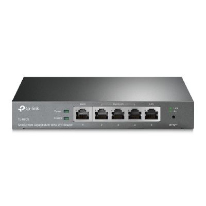 TP-LINK ER605 SAFESTREAM GIGABIT MULTI-WAN VPN ROUTER. 1 GIGABIT