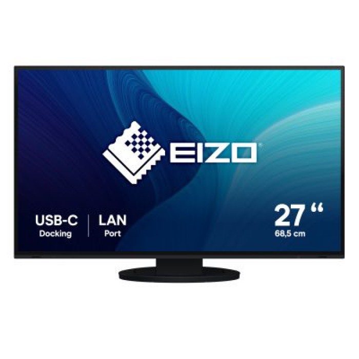 EIZO EV2795-BK. IPS 2560X1440 16:9 USB-C DP HDMI RJ-45