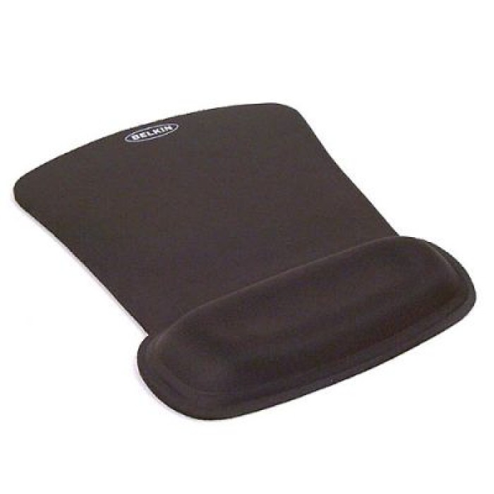 BELKIN F8E262-BLK WAVEREST GEL MOUSE PAD RUBBER BACKING-FABRIC TOP