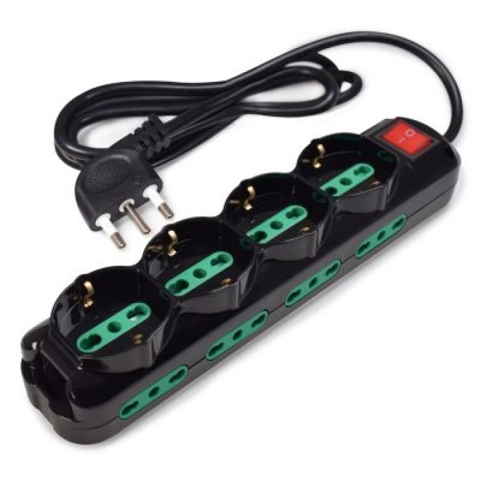 TECNOWARE FMP12IIG POWER CLEANER INPUT ITA 16A-4 USCITE ITA/SCHUKO 8