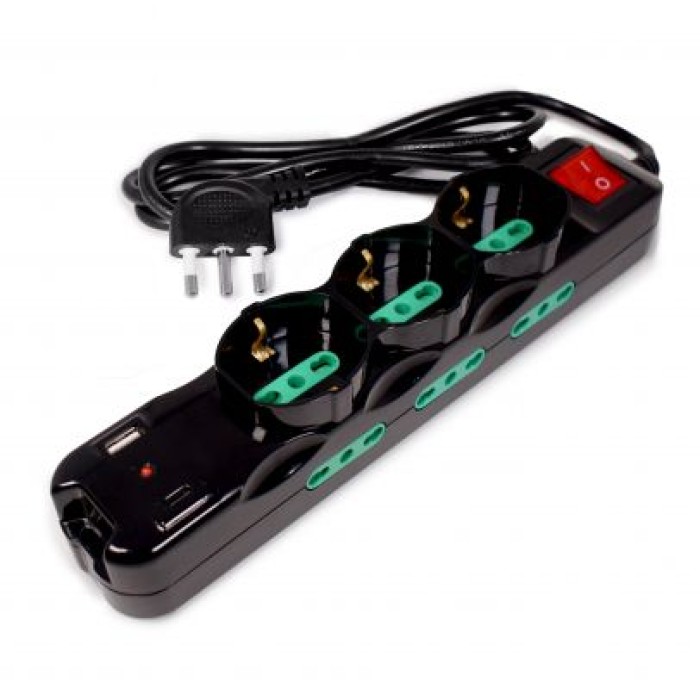 TECNOWARE FMP9IIGUSB POWER CLEANER INPUT ITA 16A-3 USCITE ITA/SCHUKO +