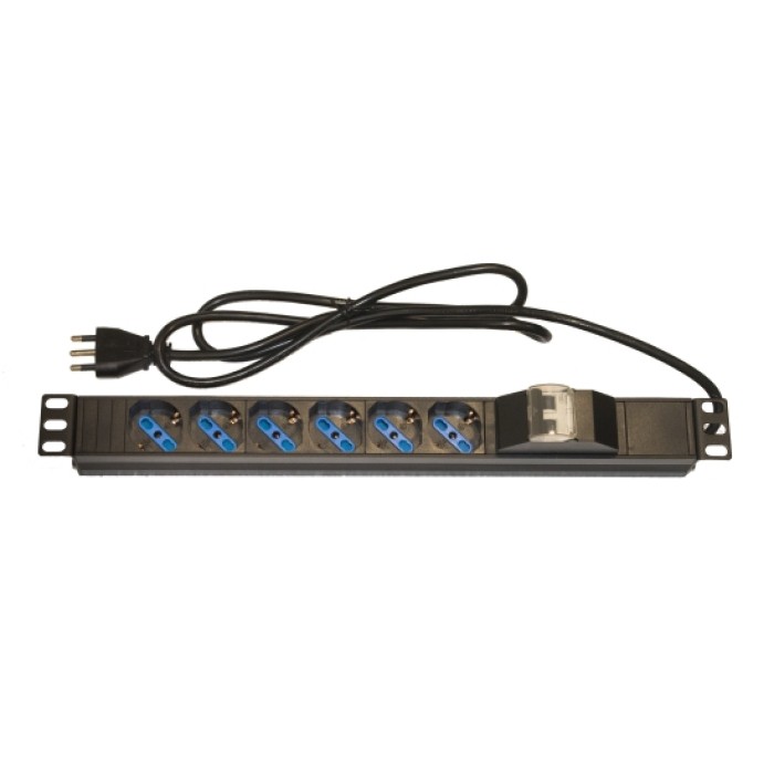 TECNOWARE FRA18040 PDU 19  INGRESSO ITA 16A - 6 USCITE IT 10/16A