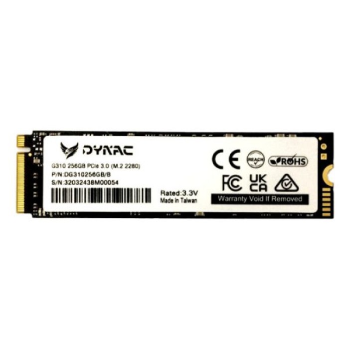 DYNAC G310256GB/R DYNAC SSD 256GB M.2 2280 NVME 3.0 2100/1000