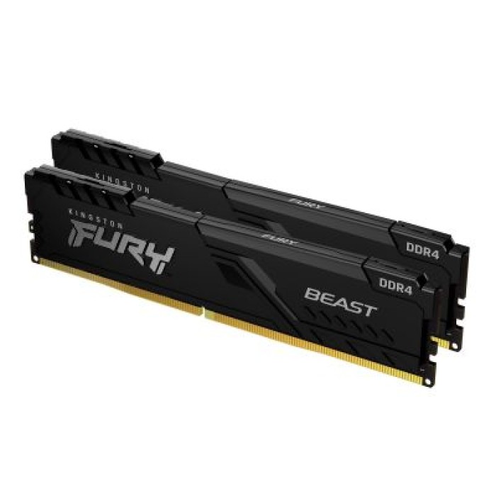 KINGSTON KF432C16BBK2/32 32GB 3200MT/S DDR4 DIMM (2X16GB) FURY BEAST BLACK