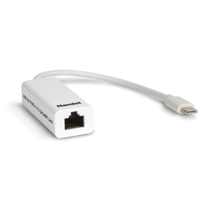 HAMLET HNU3GIGATC ADATTATORE USB 3.0 TYPE -C TO LAN GIGABIT