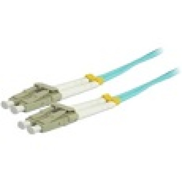 NESSOS ITALIA HL-LCLC2-OM3 Patchcord Duplex LC/LC MM OM3 mt.2 aqua