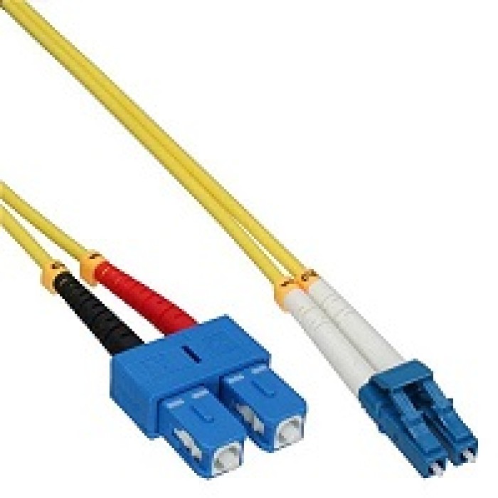 NESSOS ITALIA HL-LCSC3-OS2 Patchcord Duplex LC/SC SINGLEMODE OS2 Mt.3 Yellow