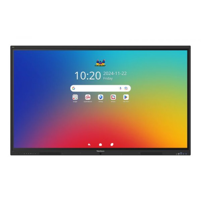 VIEWSONIC IFP8641-1-1C 86  4K. ANDROID 16 EDLA. TOUCH.  8G RAM/128GB