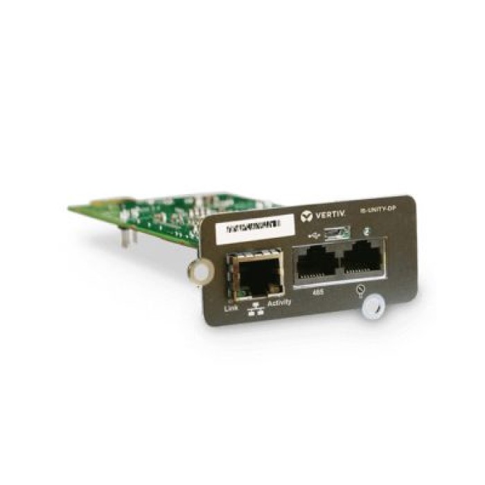 VERTIV IS-UNITY-SNMP LIEBERT INTELLISLOT SNMP WEB CARD LIEBERT GXE/EDGE