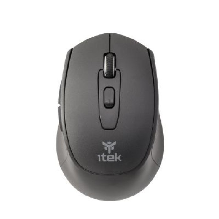 ITEK ITMOCLKW24B MOUSE ITEK CLK W24B - WIRELESS 2.4G E BT - ERGO