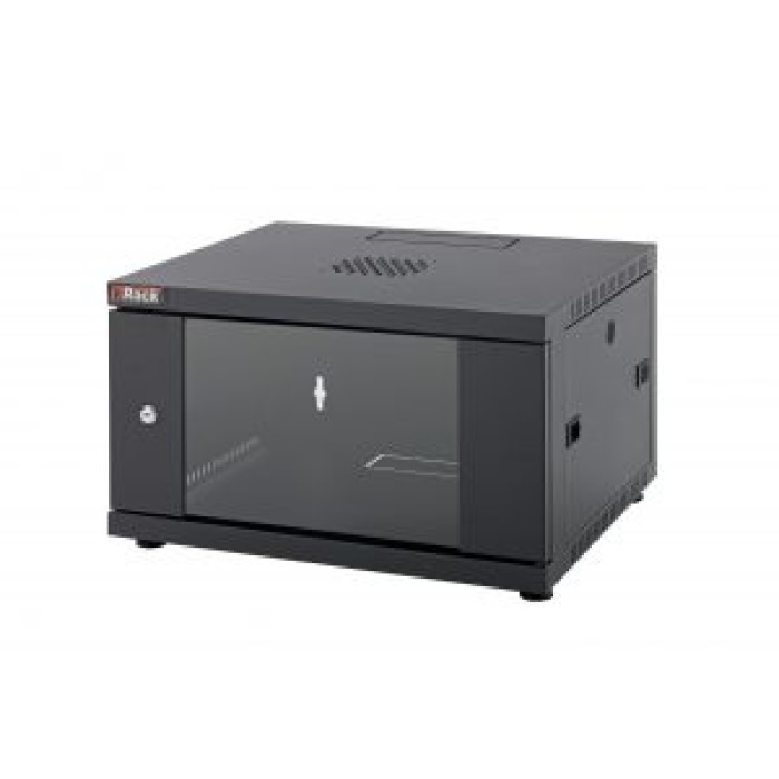 ITRACK ITR-309136 RACK Office Small da Parete 12U 550X450 H.580 NERO