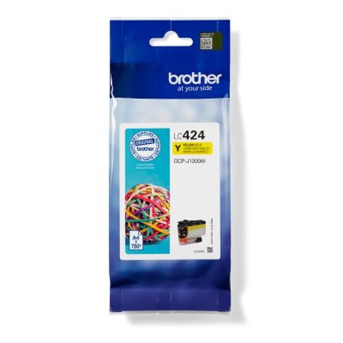 BROTHER LC424Y TONER GIALLO - LC-424Y - 750 PAGINE