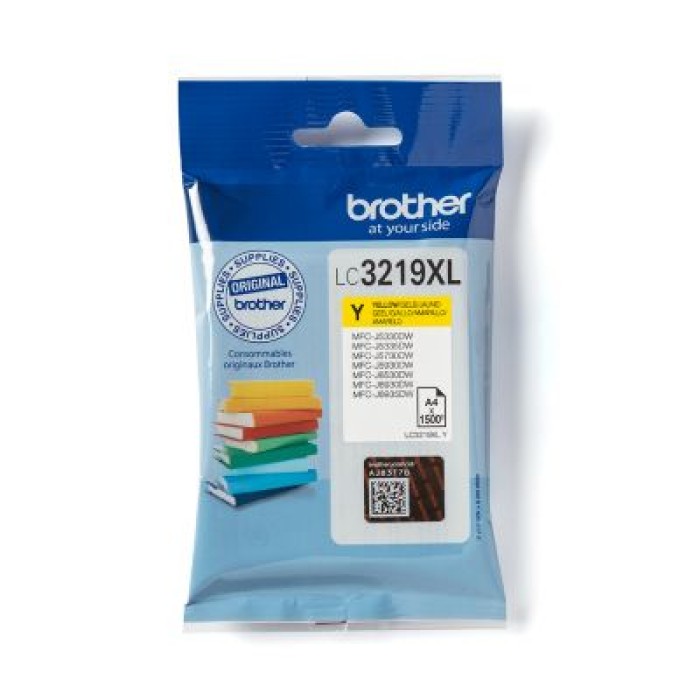 BROTHER LC3219XLY TONER GIALLO - LC-3219XLY - 1.500 PAGINE