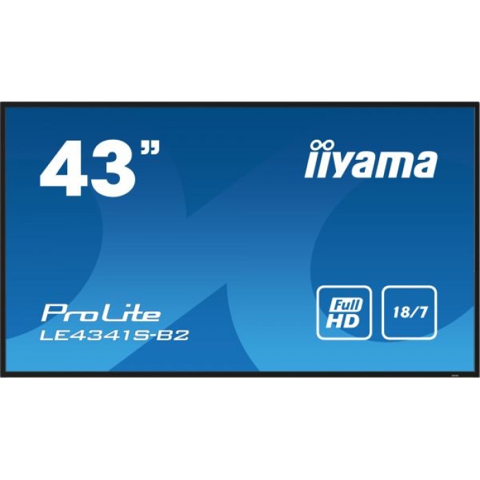 IIYAMA LE4341S-B2 43  1920x1080. IPS panel. 1  Haze VGA. 3x HDMI