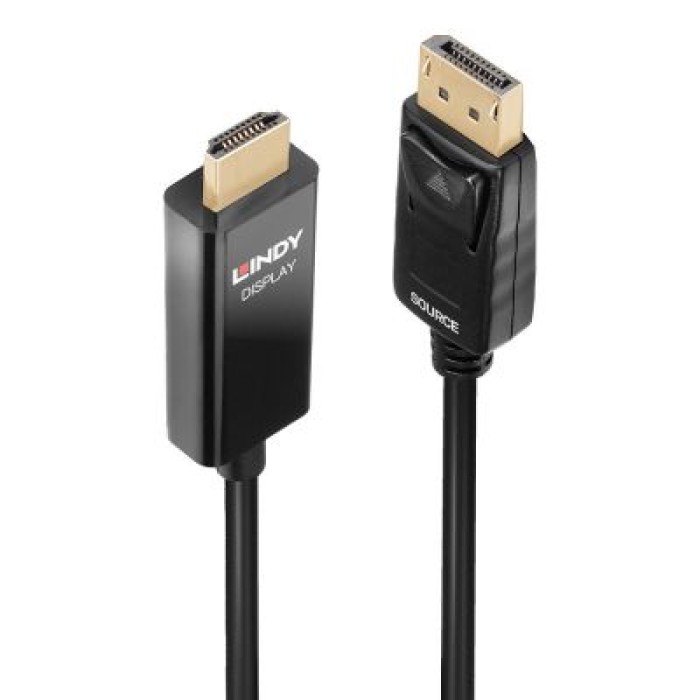 LINDY LINDY40924 CAVO DP A HDMI CON HDR. 0.5M