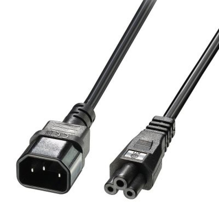 LINDY LINDY30340 PROLUNGA DI ALIMENTAZIONE IEC C14 A IEC C5. 1M