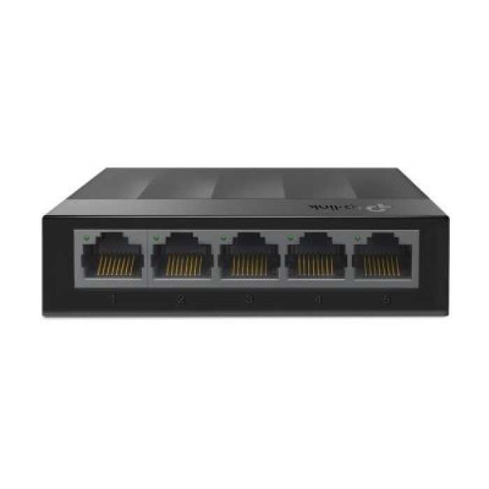 TP-LINK LS1005G LITEWAVE 5-PORT GIGABIT DESKTOP SWITCH. 5 GIGABIT