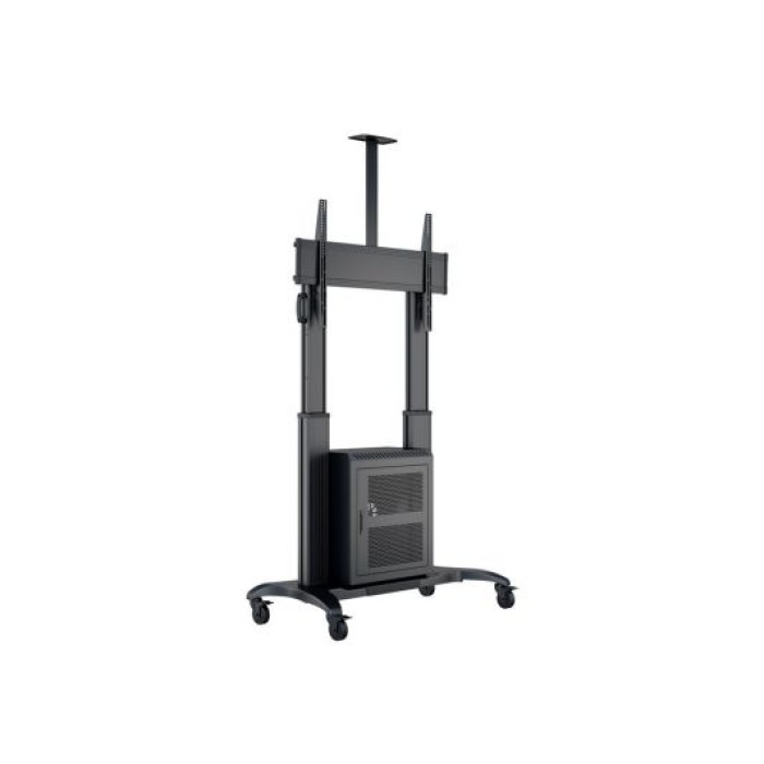 ITB MB7680 CARRELLO DOPPIA COLONNA + ARMADIO AV VESA 1000?600