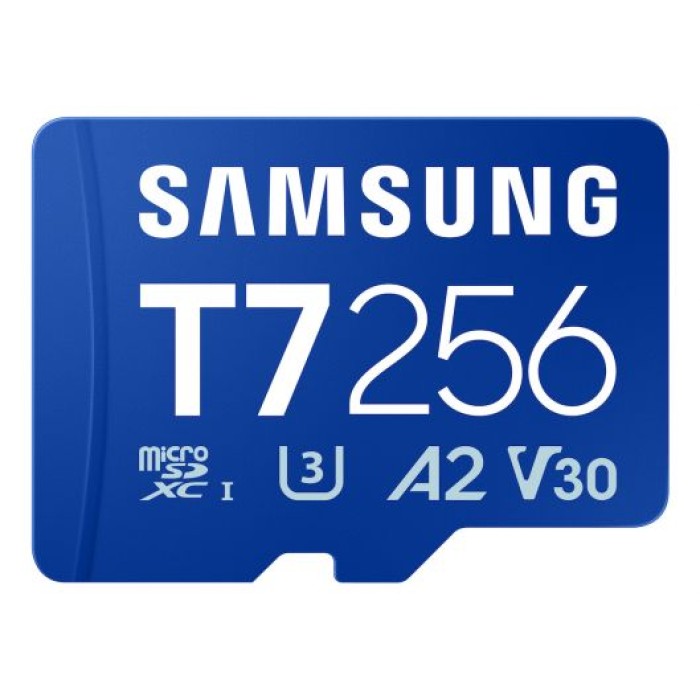 SAMSUNG MB-MB256T/WW SAMSUNG MICROSD T7 256GB XC U3 V30 A2