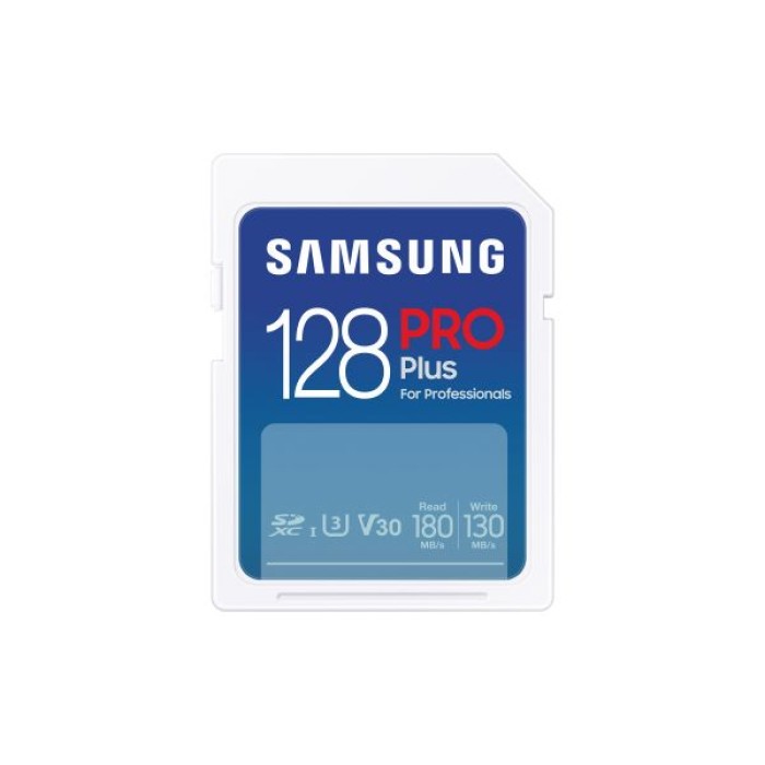 SAMSUNG 5B-SD128S/EU SAMSUNG SD CARD PRO PLUS 128GB V30 U3 160-120MB/S
