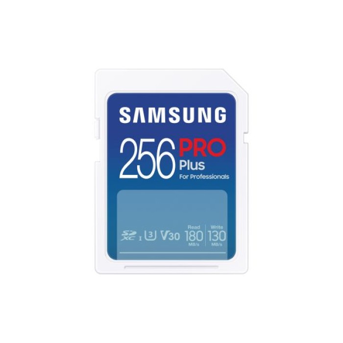 SAMSUNG MB-SD256S/EU SAMSUNG SD CARD PRO PLUS 256GB V30 U3 160-120MB/S