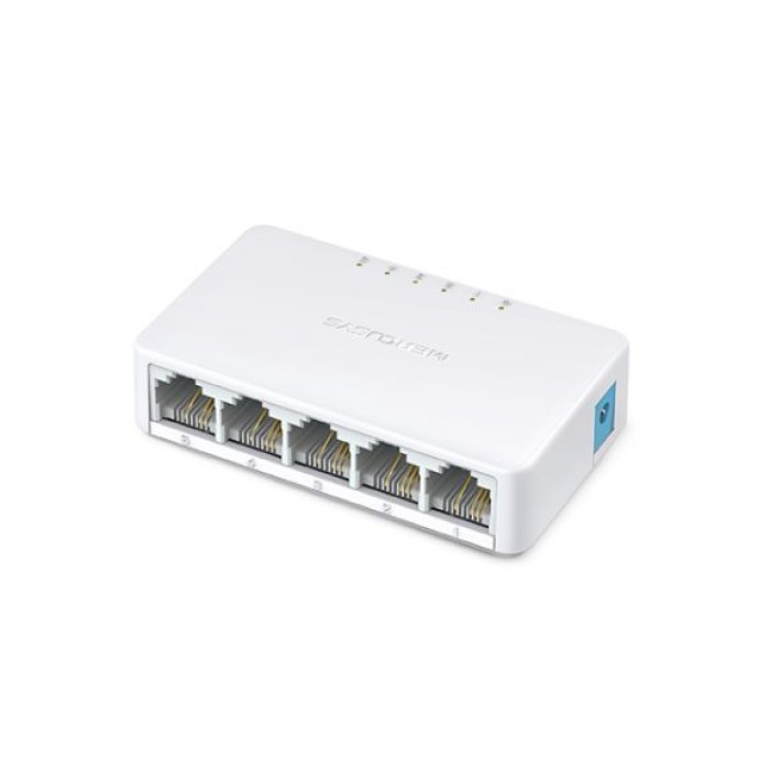MERCUSYS MS105-TP 5-PORT 10/100M MINI DESKTOP SWITCH. 5 10/100M RJ45
