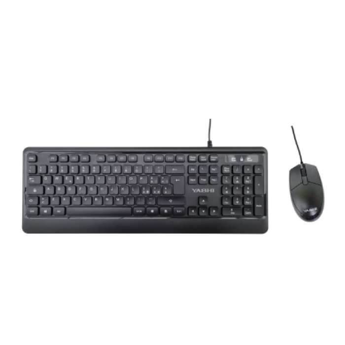 YASHI MY539 YASHI EXCLUSIVE USB KEYB+MOUSE BLACK