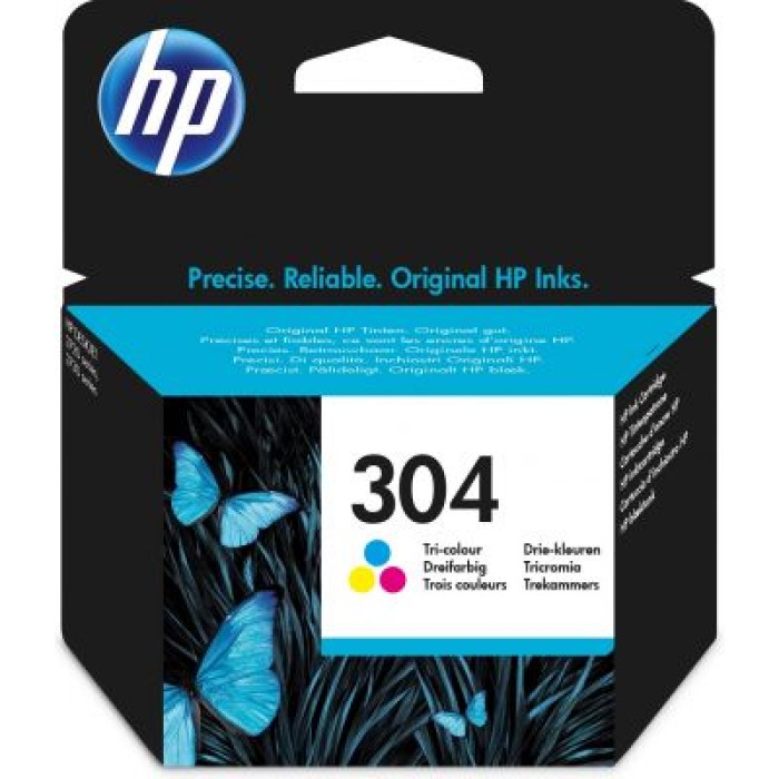 HP INC. N9K05AE#UUS HP 304 TRI-COLOR ORIGINAL INK CARTRIDGE