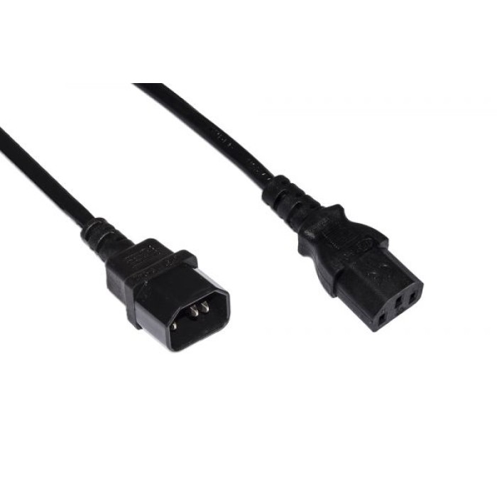 NESSOS ITALIA NK-VDE1314-1.8 POWER CORD VDE C13/C14 Nero mt.1.80 (LKIEC18)