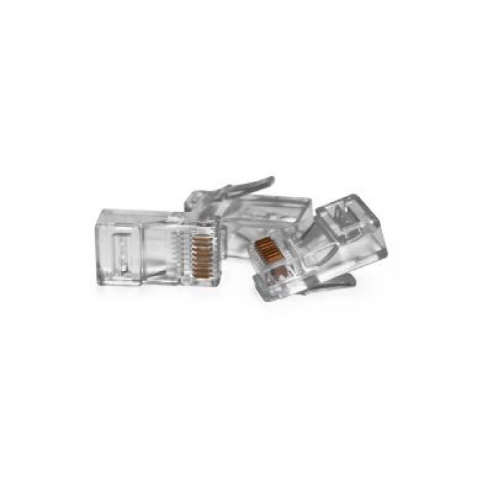 VULTECH SN21401 CONNETTORI TRASPARENTI RJ45 UTP 50 PZ. 8P8C