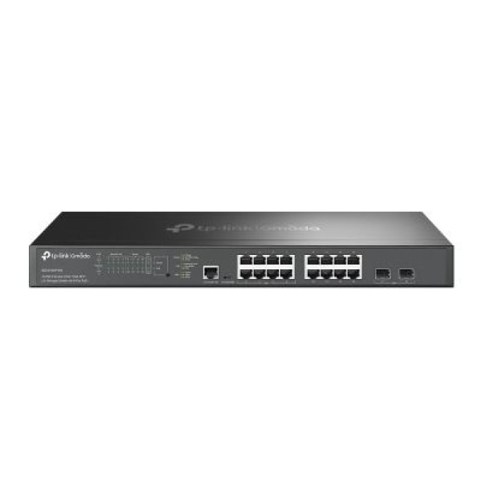 TP-LINK SG3218XP-M2 OMADA 16-PORT 2.5GBASE-T AND 2-PORT 10GE SFP+ L2+