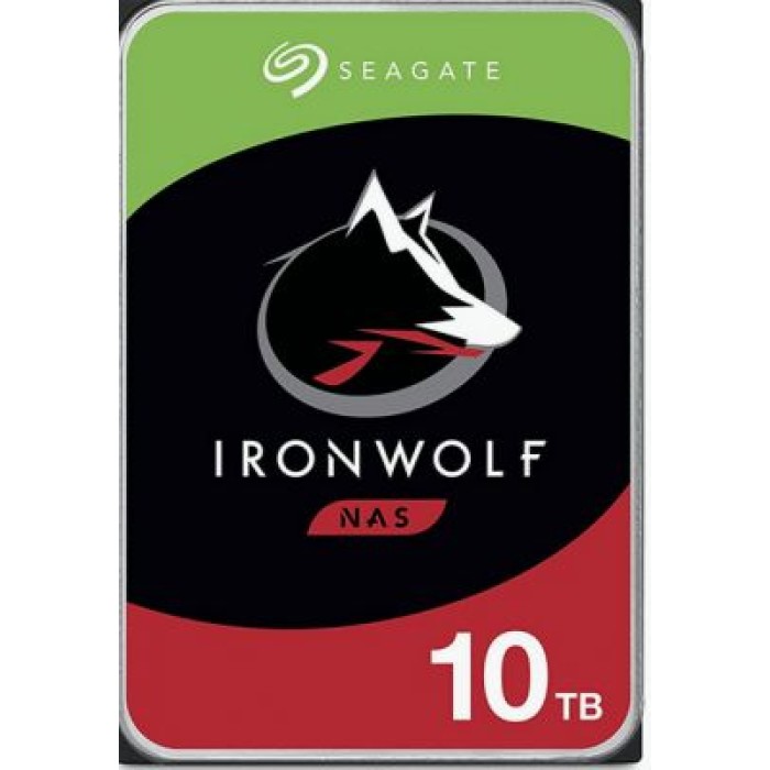 SEAGATE ST10000VN000 SEAGATE IRONWOLF 10TB SATA3 3.5 7200RPM CMR