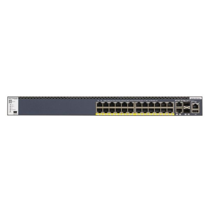 NETGEAR GSM4328PA-100NES M4300-28G-POE+ MANAGED SWCH APS550W