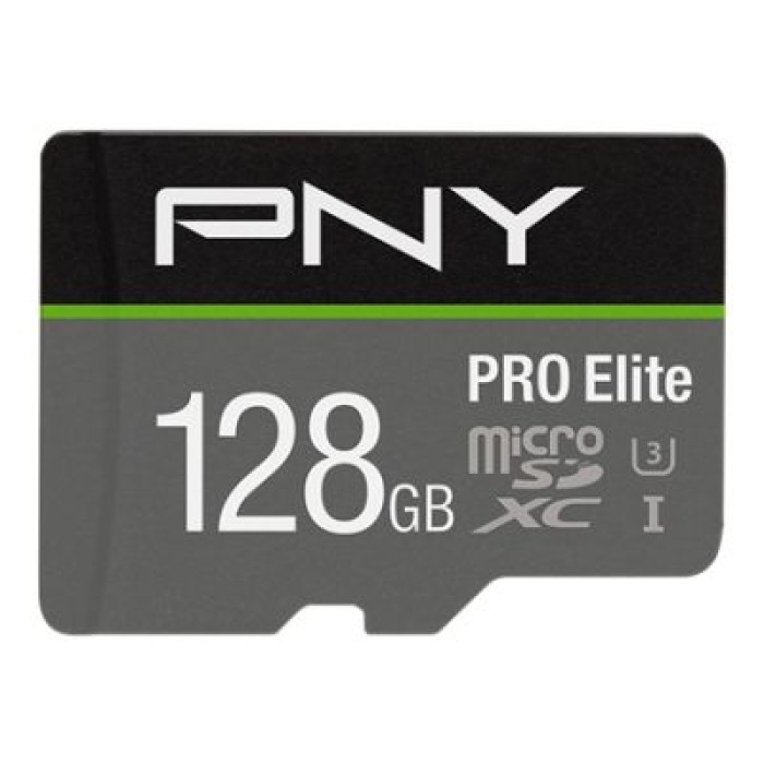 PNY TECHNOLOGIES EUROPE P-SDU128V31100PRO-GE 128GB PNY MICROSD ELITE PRO 100-90MB/S  U3 A1 V30