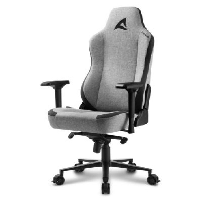 SHARKOON SKILLER SGS40 FABRIC GREY SEDIA IN TESSUTO. CLASS-4 GASLIFT