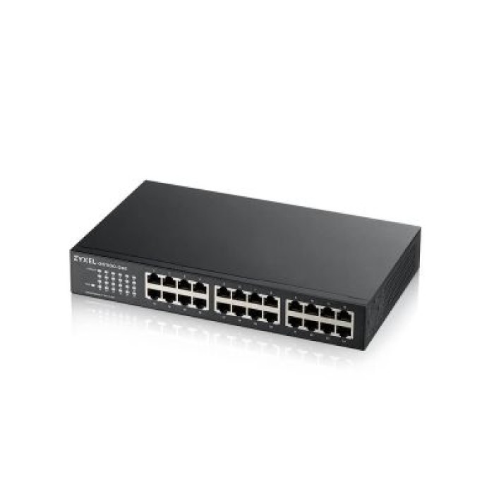ZYXEL GS1100-24E-EU0103F 24 PORTE GIGABIT.SENZA VENTOLE. DESKTOP/RACK