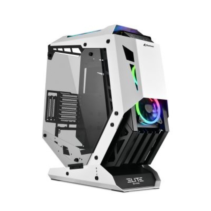 SHARKOON ELITE SHARK CA700 2x U3 1xType-C tempered glass 5xARGB fan e control