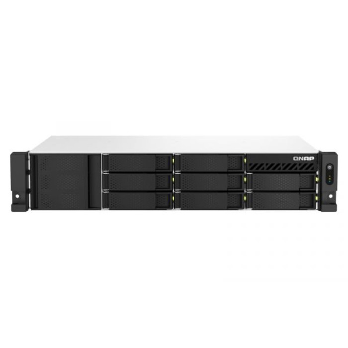 QNAP TS-873AEU-RP-4G 8BAY SHORT-DEPTH RACK NAS AMD RYZEN V1500B 4GB RAM