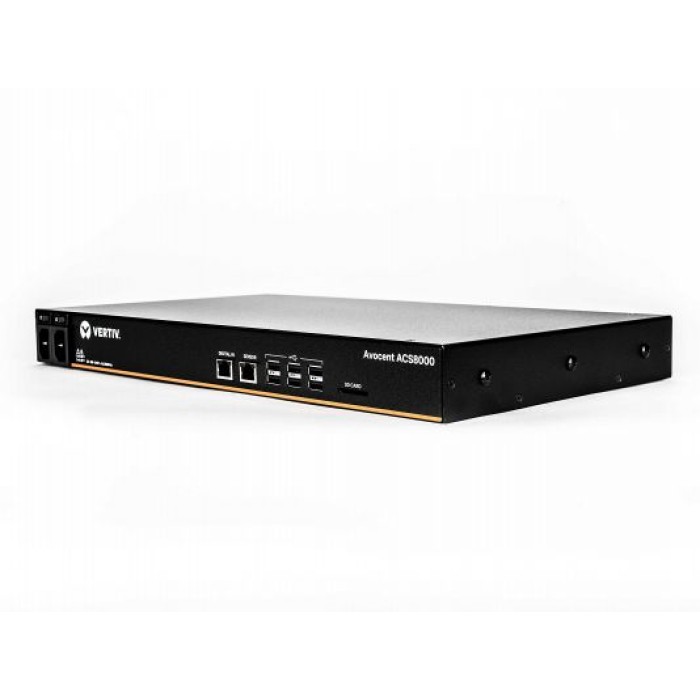 VERTIV ACS8048DAC-404 48-PORT ACS8000 CONSOLE SYSTEM DUAL AC POWER SUPP